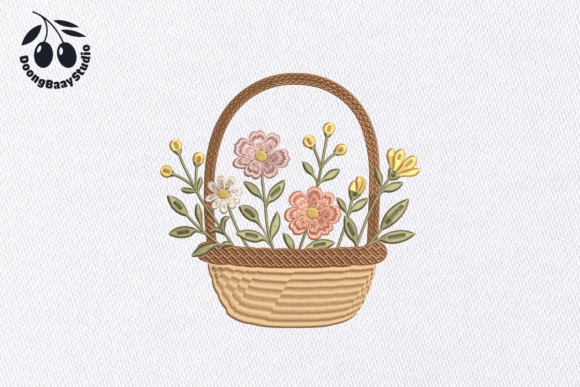 Floral Basket Embroidery Design Review